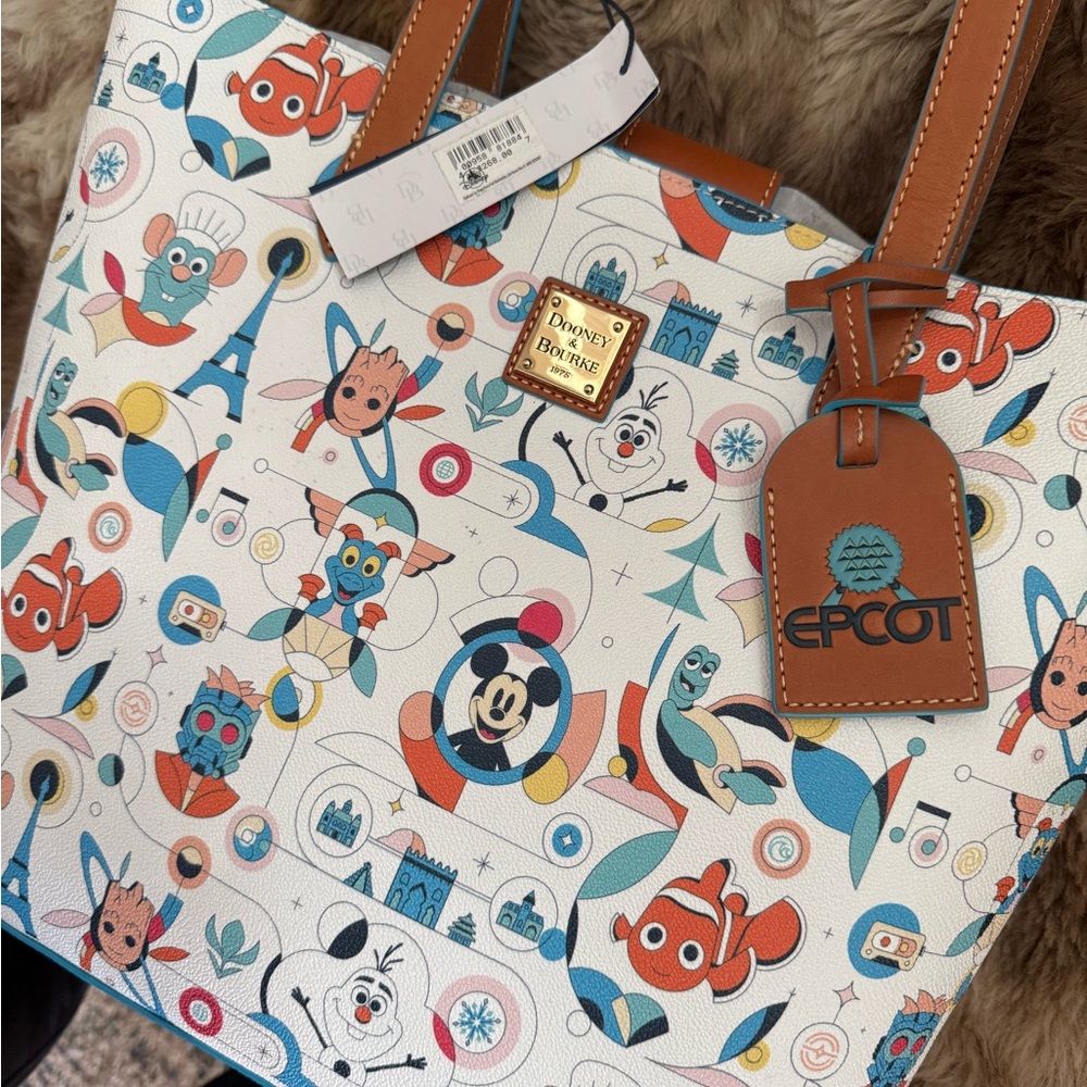 Dooney & Bourke EPCOT Disney Bag - Picture 8 of 14